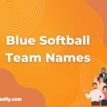 Blue Softball Team Names