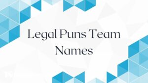 Read more about the article Legal Puns Team Names