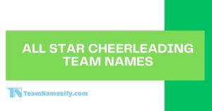 Read more about the article All Star Cheerleading Team Names