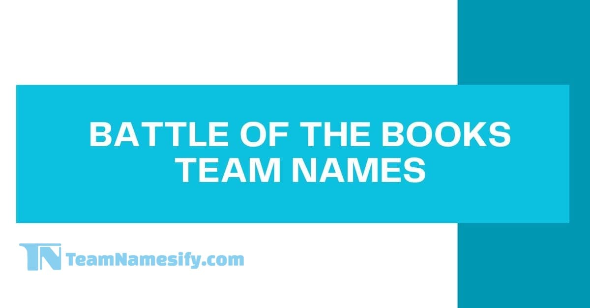 You are currently viewing Battle Of The Books Team Names