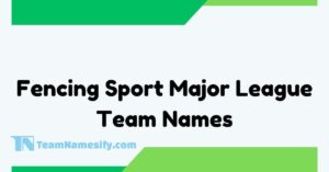 Read more about the article Fencing Sport Major League Team Names