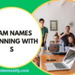 Team Names Beginning With S