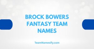 Read more about the article Brock Bowers Fantasy Team Names
